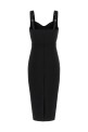 Платье «Scuba», чёрное ELISABETTA FRANCHI AB98566E2110