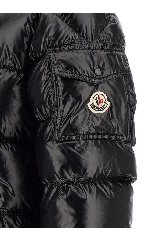 Пуховик «Moncler Maya», черный L20911A5360068950999