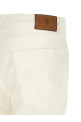 Джинси з вишитим логотипом, білі BRUNELLO CUCINELLI M277PX1290C7210