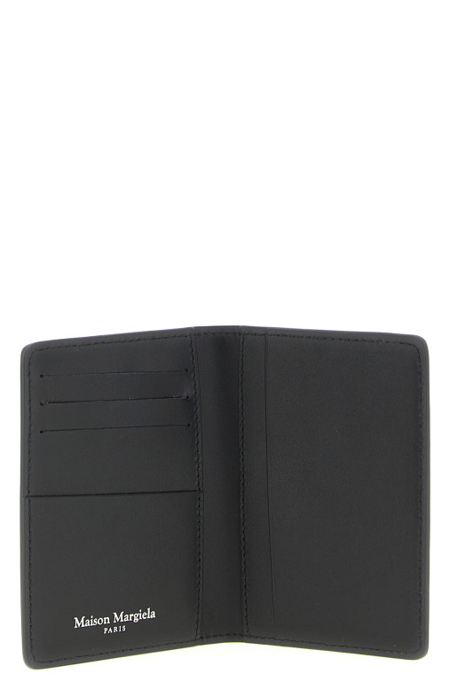 'Stitching' card holder Black