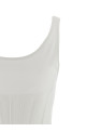 Майка «Corseted» белого цвета 23W1TO06448421014