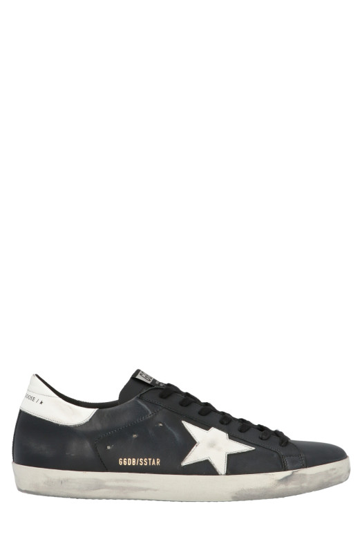 Кроссовки «Superstar», чёрно-серые GOLDEN GOOSE GMF00101F0003218020380203