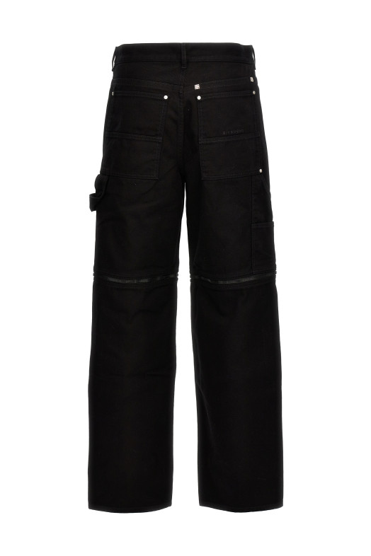 Джинсы «Zip Off Carpenter», черные BM51BJ50KK001