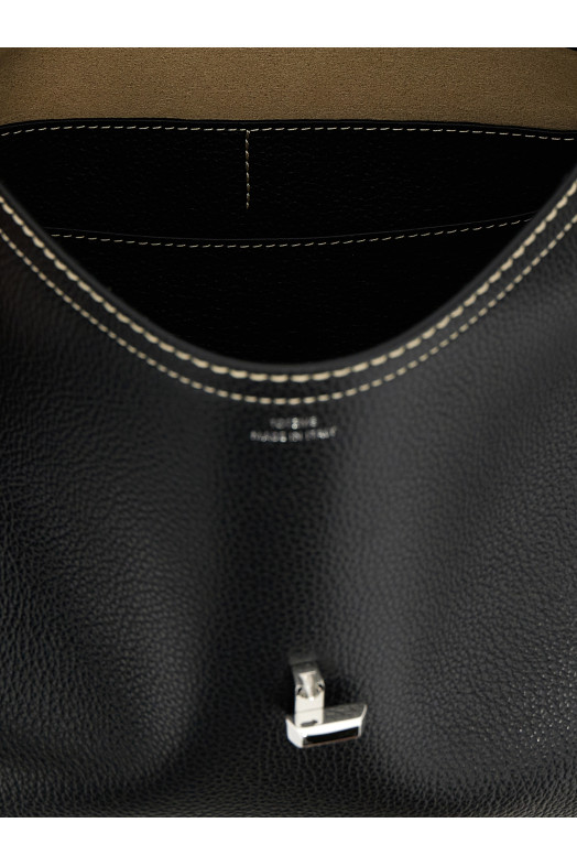 'T-lock' handbag Black