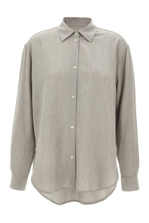 Wool shirt Gray