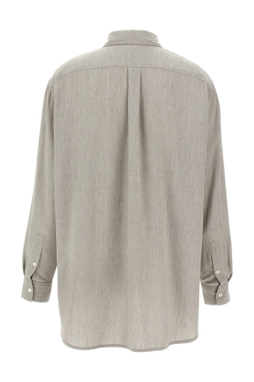 Wool shirt Gray