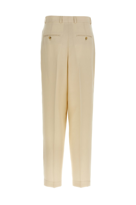 Viscose pants White