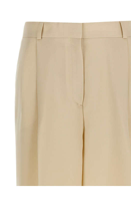 Viscose pants White