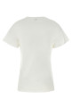'Curved seam' T-shirt White