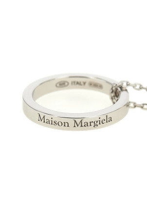 Ring necklace Silver
