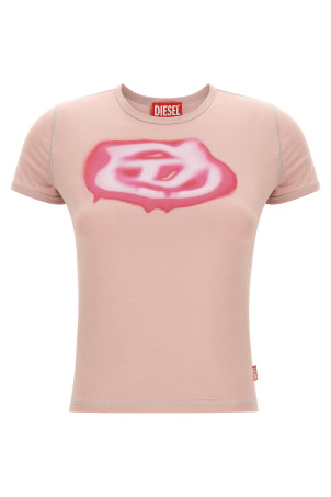 'T-Uncuties-Long-S3' T-shirt Pink
