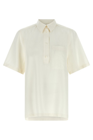 'Fluid' polo shirt White