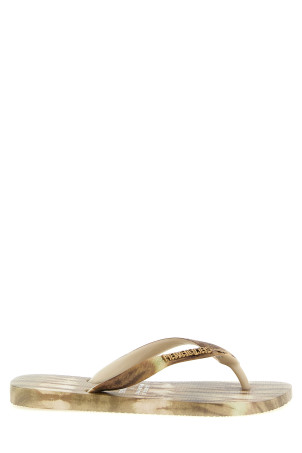 Сандалии Isabel Marant x Havaianas «Ikat», бежевые 415076300154