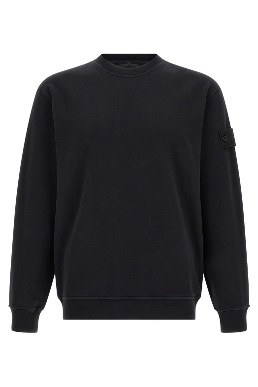 'Badge Stone Island Ghost' sweatshirt Black