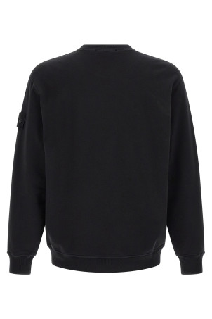 Толстовка «Badge Stone Island Ghost», черная L2S156100069S0F53V0029