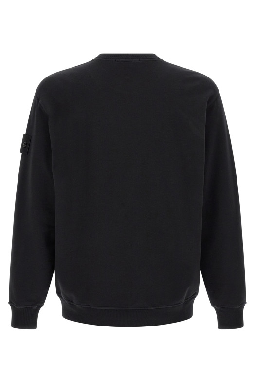 'Badge Stone Island Ghost' sweatshirt Black