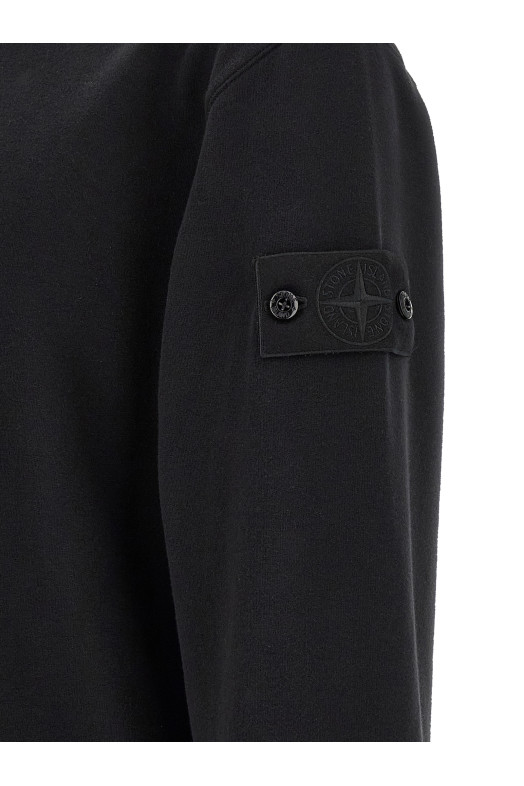 'Badge Stone Island Ghost' sweatshirt Black