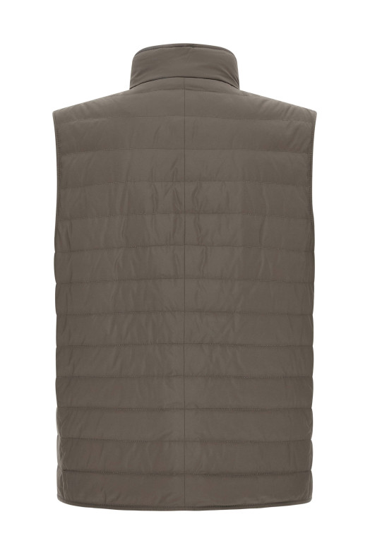 Стеганый жилет  Зелёный BRUNELLO CUCINELLI MV4081797CDX44
