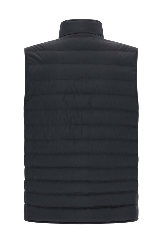 Жилет из техно-ткани  Синий BRUNELLO CUCINELLI MV4081711CIX44