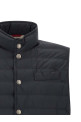 Жилет из техно-ткани  Синий BRUNELLO CUCINELLI MV4081711CIX44