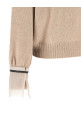 Removable 'Monile' cuffs  Beige