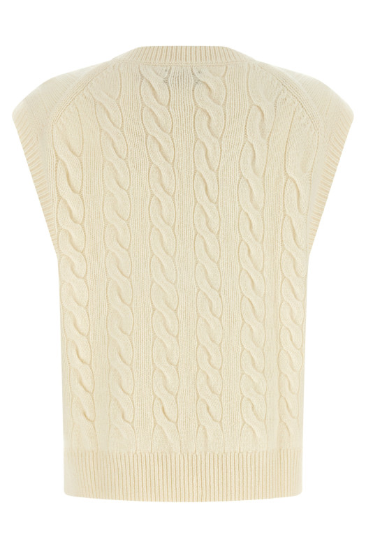 Braided vest  White