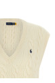 Braided vest  White