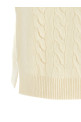 Braided vest  White