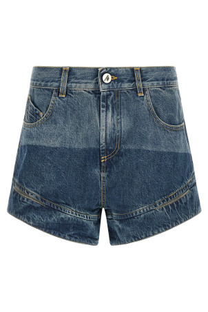 Cut-out shorts  Blue
