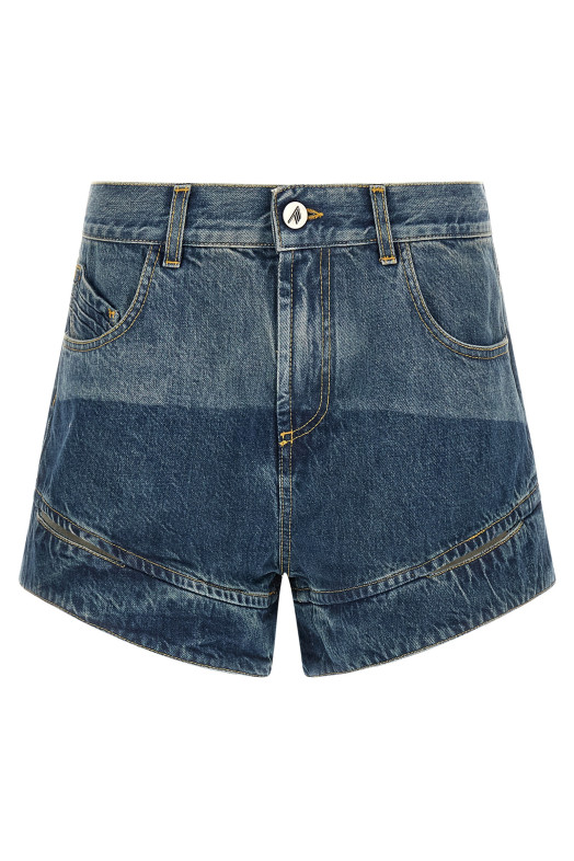Cut-out shorts  Blue
