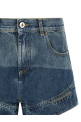 Cut-out shorts  Blue