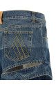 Cut-out shorts  Blue