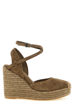 'Precious Loop' espadrilles Brown