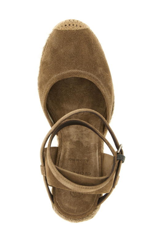 'Precious Loop' espadrilles Brown