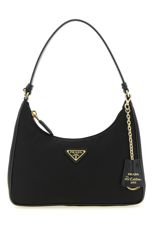 Мини-сумка через плечо «Prada Re-Edition 2005», черная 1N204PR064F0632