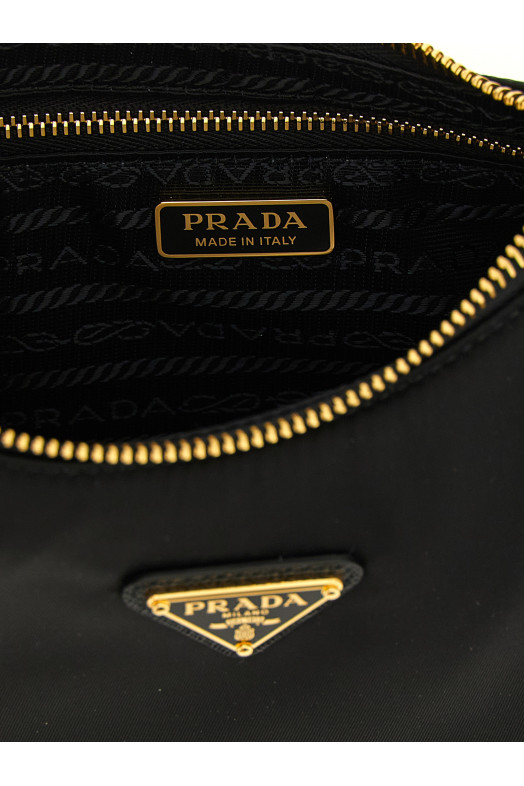 Мини-сумка через плечо «Prada Re-Edition 2005», черная 1N204PR064F0632