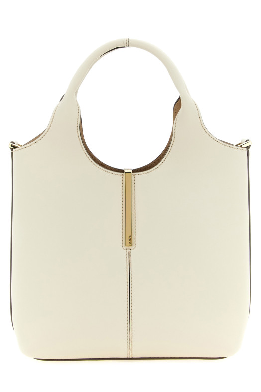 Мини-сумка для покупок из металлической пластины, белая TOD'S XBWEBRF0100UBL1O921O92