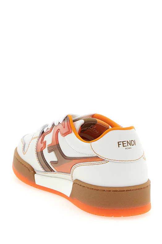 'Fendi Match' sneakers orange