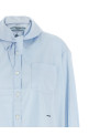 Scarf shirt BLUE