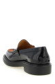 Pony hair loafers Black