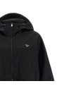 Re-nylon raincoat Black
