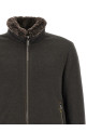 'Bellati-MRW' bomber jacket - 'Acqua' line Brown