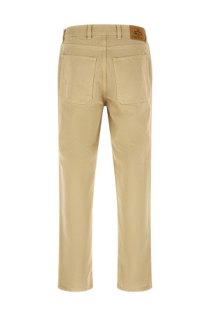 Джинси з трикутним логотипом, бежеві PRADA GEP446SUMO1954F0630