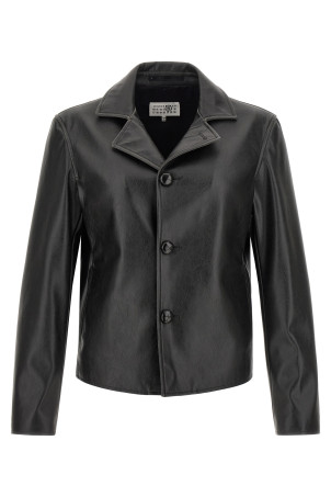 Western carré jacket Black