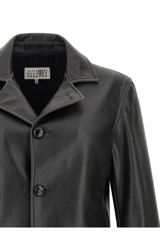 Western carré jacket Black