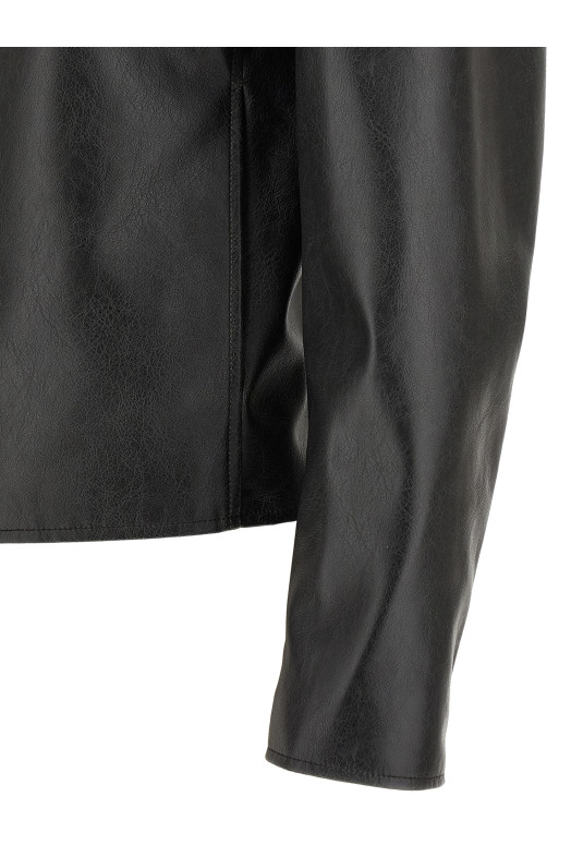 Western carré jacket Black