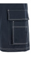 Бермудские шорты из грузовой парусины, синие FENDI FB1126B15AF0QB0