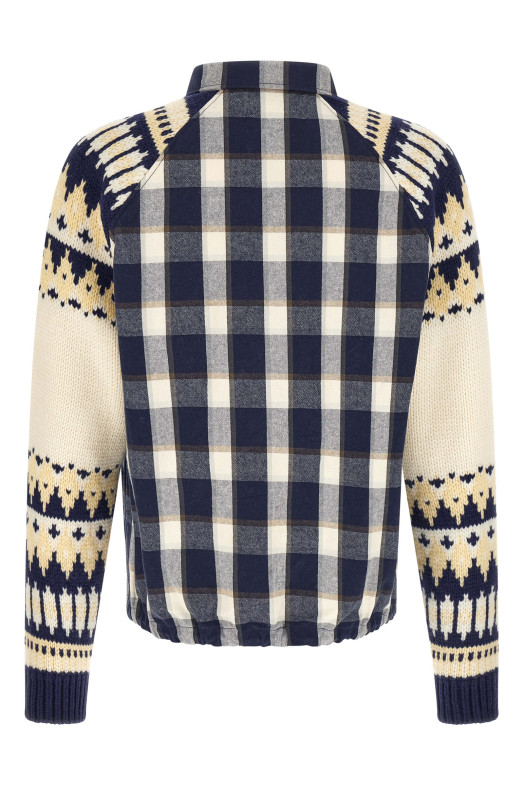 'Classic Check Drawstring' shirt Multicolor