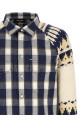 'Classic Check Drawstring' shirt Multicolor