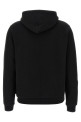 Zipped hoodie Black